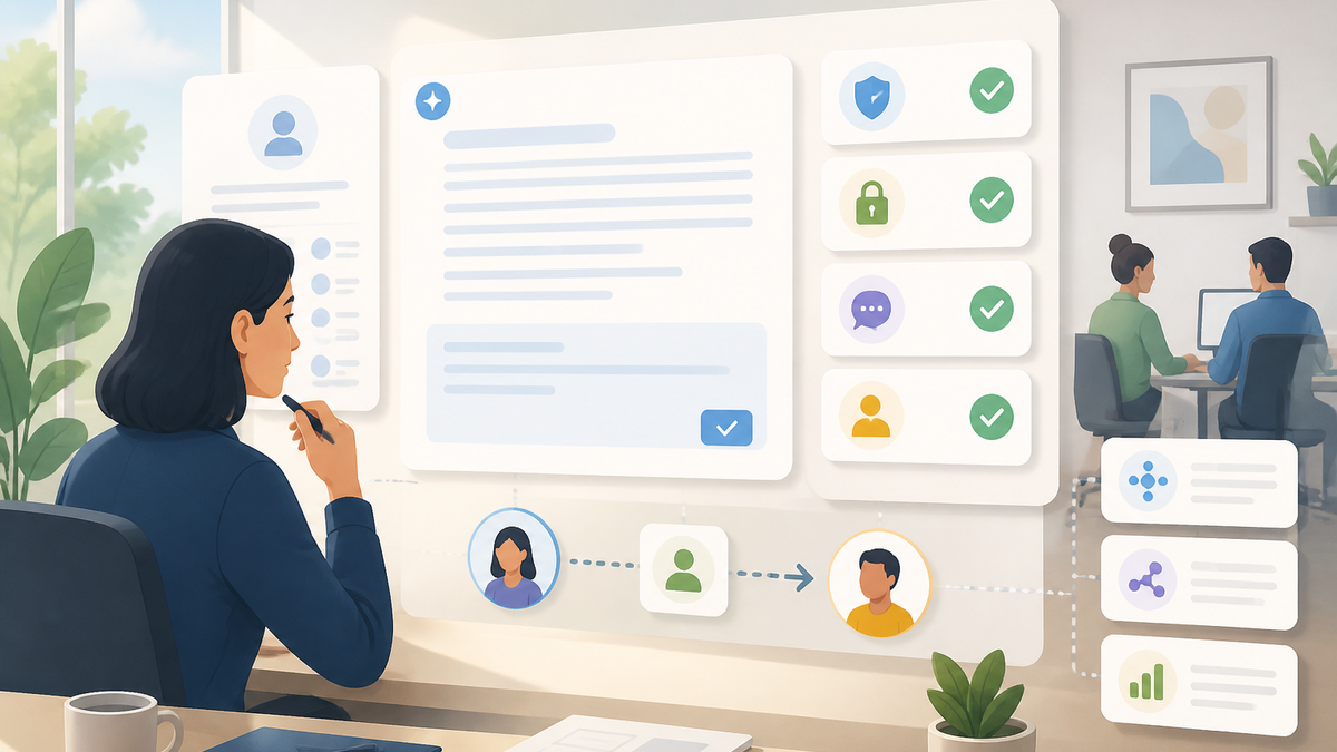 Conceptual review checkpoints for How to build an AI-first support team