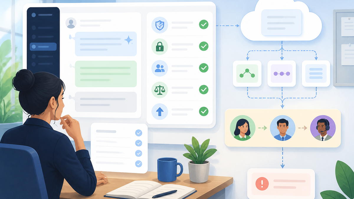Conceptual review checkpoints for How to connect FreeScout to OpenAI