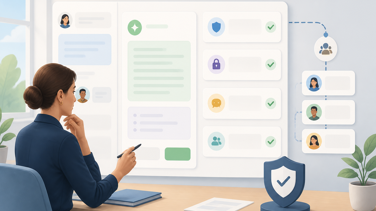 Conceptual review checkpoints for How to keep your AI support tone consistent