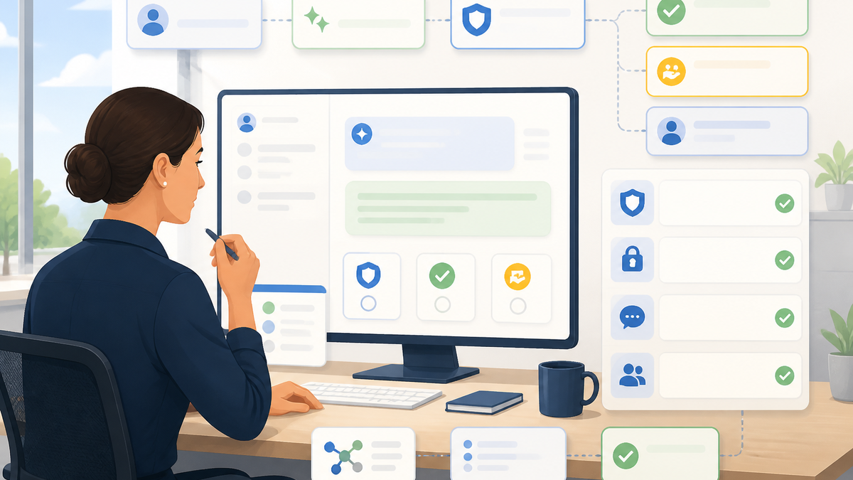Conceptual review checkpoints for How the ReplyRabbit Linear integration works