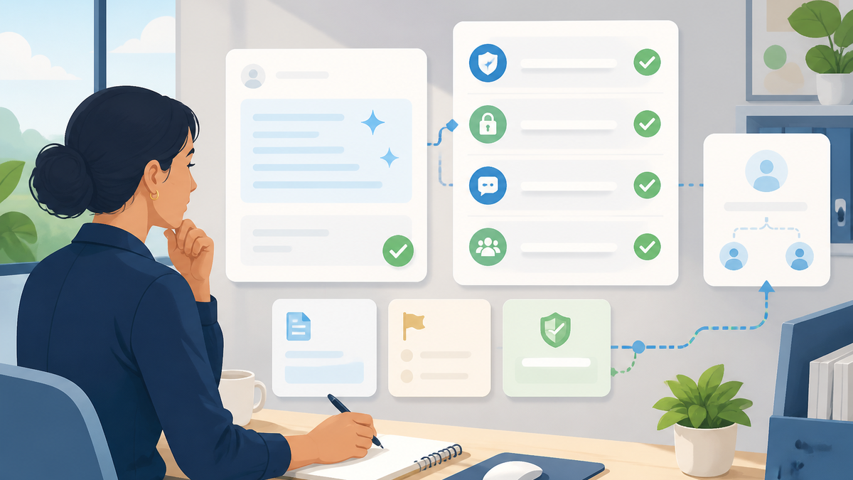 Conceptual review checkpoints for Support reply quality checklist for AI-generated drafts