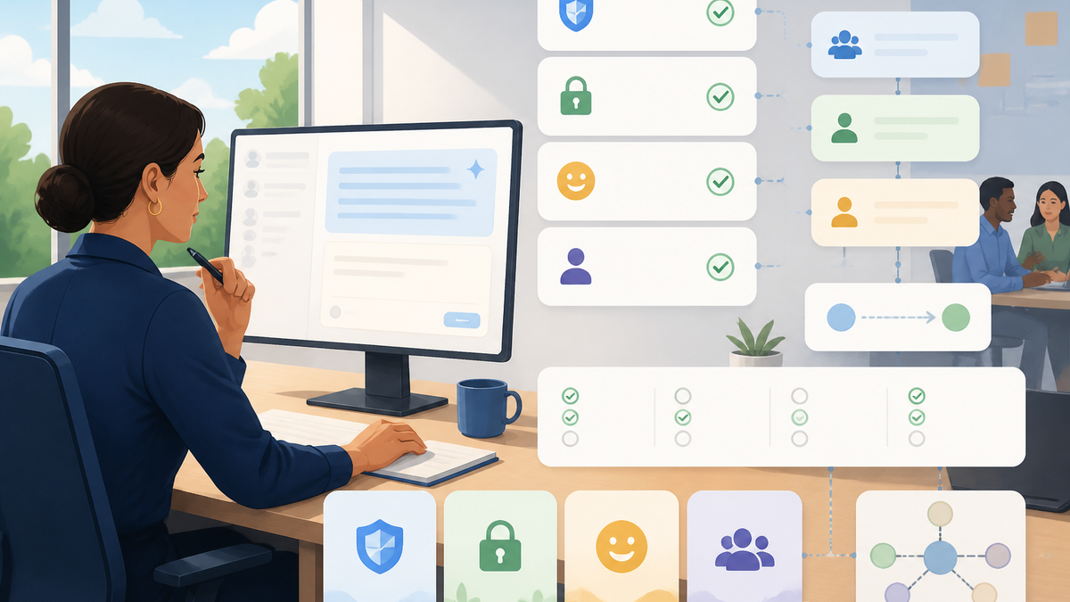 Conceptual review checkpoints for How to write better customer support replies with AI